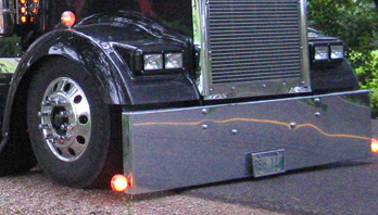 Big Truck Chrome Custom Bumper